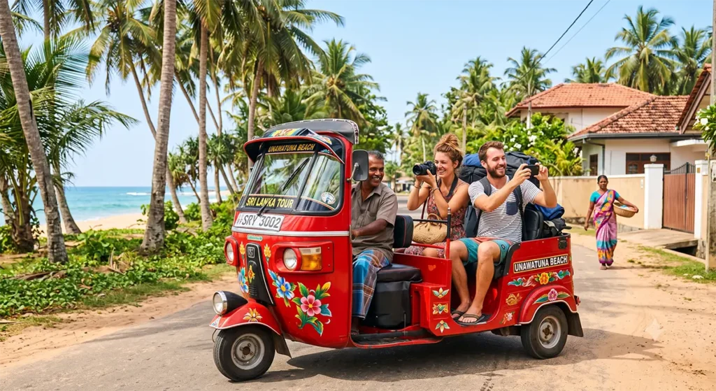 how to travel around Sri Lanka